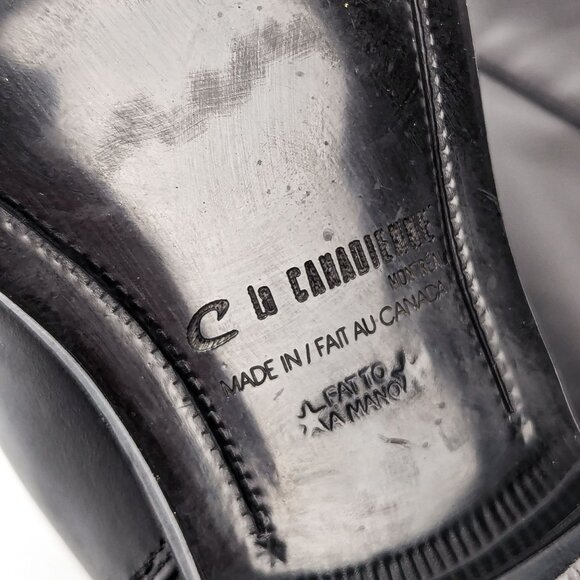 La Canadienne Women Sasha Leather Waterproof Equestrian Riding Tall Boots sz 6 - Picture 9 of 10